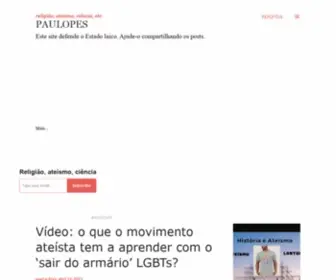 Paulopes.com.br(Paulopes) Screenshot