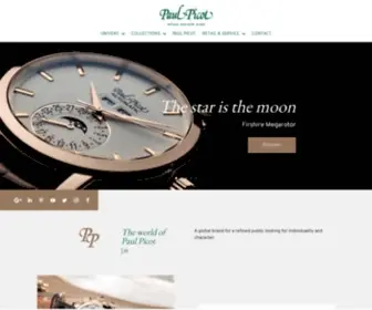 Paulpicot.ch(Swiss Luxury Watches) Screenshot