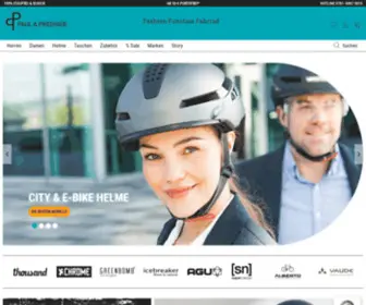 Paulprediger.de(Fahrrad Pendler & Urban Bike Wear) Screenshot
