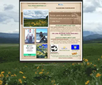 Paulranch.com(PAUL RANCH MT) Screenshot