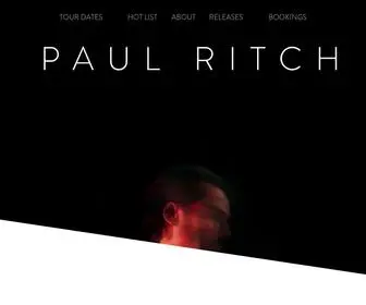 Paulritch.com(Official web site) Screenshot