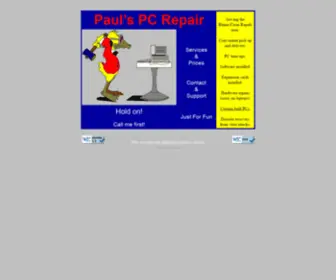 PaulsPC-Repair.com(Paul's PC Repair) Screenshot