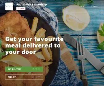 Paulsfishbarruislip.co.uk(Paul's Fish Bar Ruislip) Screenshot