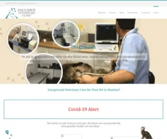 PaulshofVet.co.za(Paulshof veterinary clinic) Screenshot