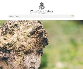 Paulsnursery.com(Pauls Nursery Landscape Design Company) Screenshot