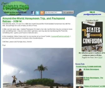 Paulspond.com(Paul's Ponderings) Screenshot