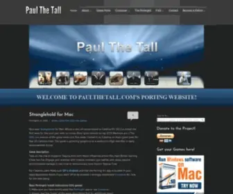 Paulthetall.com(Play your favorite Windows games on Mac OSX) Screenshot