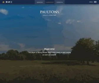 Paultonsgolf.co.uk(Quality Romsey Golf Course) Screenshot