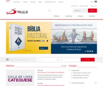 Paulus.com.br(Paulus Editora) Screenshot