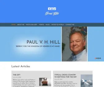 Paulvhhill.com(Paul V) Screenshot