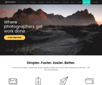 Paulwinstanleyphotography.com(PhotoShelter) Screenshot