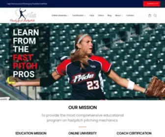 Paulygirlfastpitch.com(High Performance Pitching) Screenshot