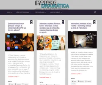 Pausadramatica.com.br(Pausa Dramática) Screenshot