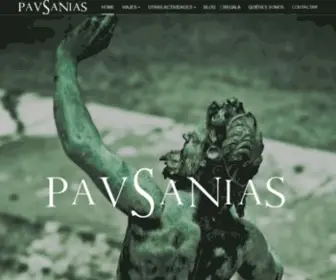 Pausanias.es(Viajes arqueológicos) Screenshot