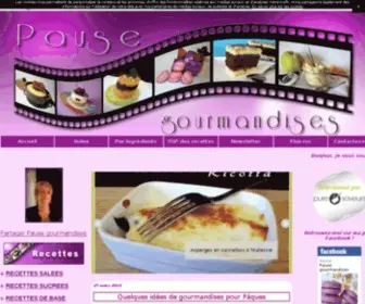 Pausegourmandises.com(Pause gourmandises) Screenshot