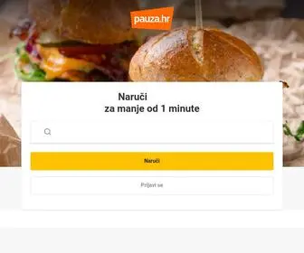 Pauza.hr(Naručivanje hrane online) Screenshot