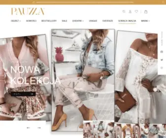 Pauzza.pl(Damska odzież włoska i nie tylko) Screenshot
