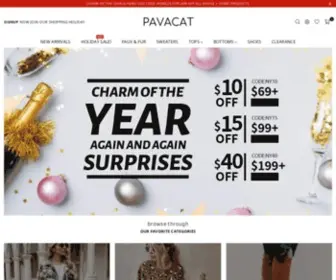 Pavacat.com(Dresses, shirts, tops & bottoms picked for comfort & style) Screenshot