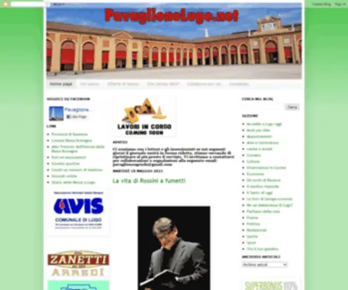 Pavaglionelugo.net(La Romagna Estense on) Screenshot