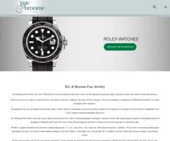 Pavandbroome.com(Pav & Broome Fine Jewelry) Screenshot