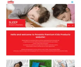 Pavanto.com.au(Bedding) Screenshot