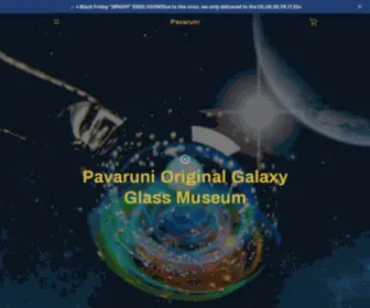 Pavaruni.com(Pavaruni Galaxy Glass Studio) Screenshot