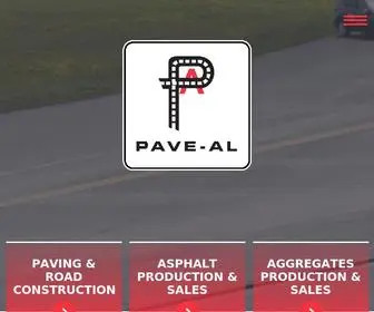 Paveal.com(Pave-Al) Screenshot