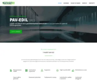 Pavedil.it(PAV-EDIL Pavimenti Industriali Milano Opere di Edilizia) Screenshot