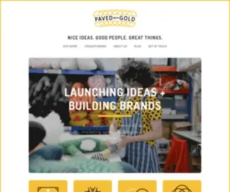 Pavedwithgold.co(Paved With Gold) Screenshot