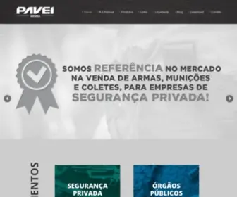 Paveiarmas.com.br(Pavei Armas) Screenshot