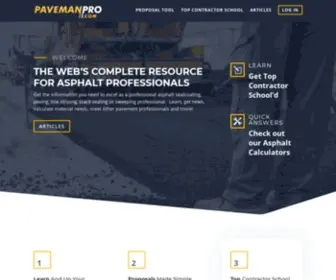 Pavemanpro.com(Pavemanpro) Screenshot