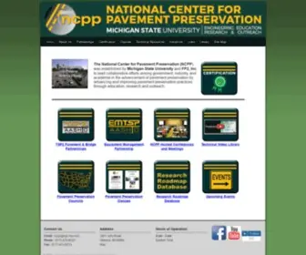 Pavementpreservation.org(The National Center for Pavement Preservation) Screenshot