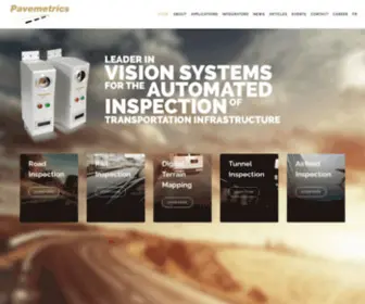 Pavemetrics.com(Pavemetrics) Screenshot