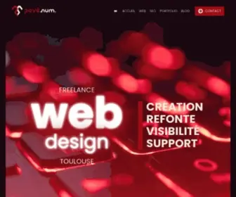Pavenum.com(Webdesign Toulouse) Screenshot