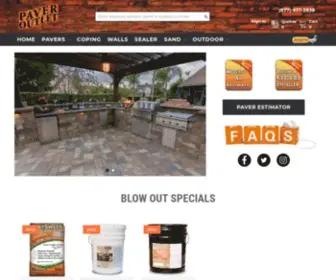 Paveroutlet.com(PAVER OUTLET) Screenshot