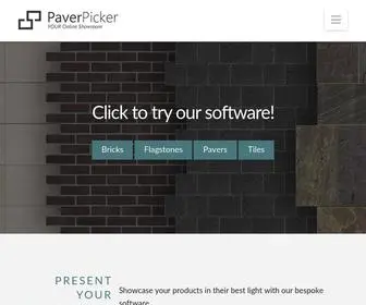Paverpicker.com(Paver Picker) Screenshot