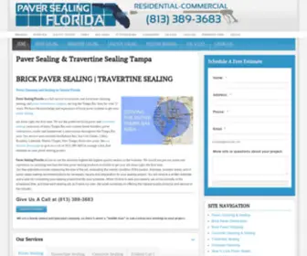 Paversealingfla.com(Paver Sealing Florida) Screenshot