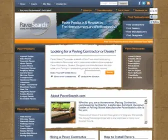 Paversearch.com(Driveway & Paving) Screenshot