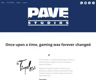 Pavestudios.com(The Timeless) Screenshot