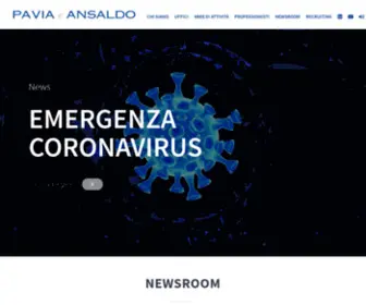 Pavia-Ansaldo.it(Pavia e Ansaldo è uno studio legale italiano indipendente) Screenshot