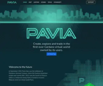 Pavia.io(The first ever Cardano virtual world) Screenshot