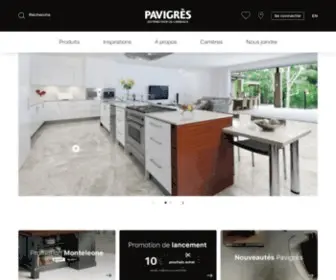 Pavigres.ca(Céramiques) Screenshot