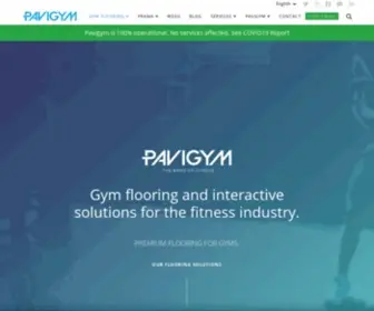 Pavigym.com(Best Gym Flooring) Screenshot