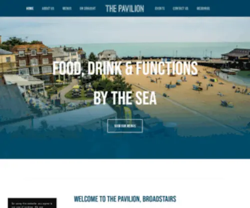 Pavilion-Broadstairs.co.uk(The Pavilion) Screenshot