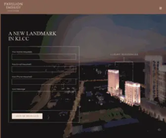 Pavilionembassyklcc.com(Pavilion Embassy) Screenshot