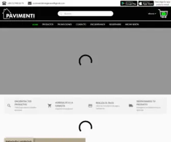 PavimentiStore.com(Pavimenti) Screenshot