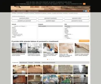 Pavimentisulweb.it(Aziende di pavimenti e rivestimenti) Screenshot