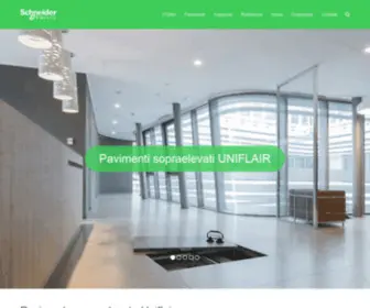 Pavimentouniflair.it(Pavimento Sopraelevato Uniflair) Screenshot
