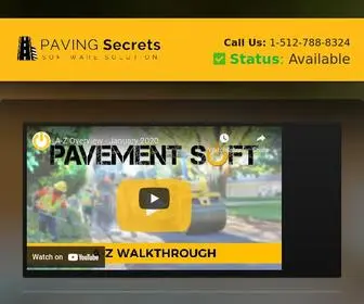 Pavingsecrets.com(Paving Secrets Software Solution) Screenshot