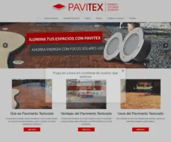 Pavitex.cl(Pavimento Texturado) Screenshot